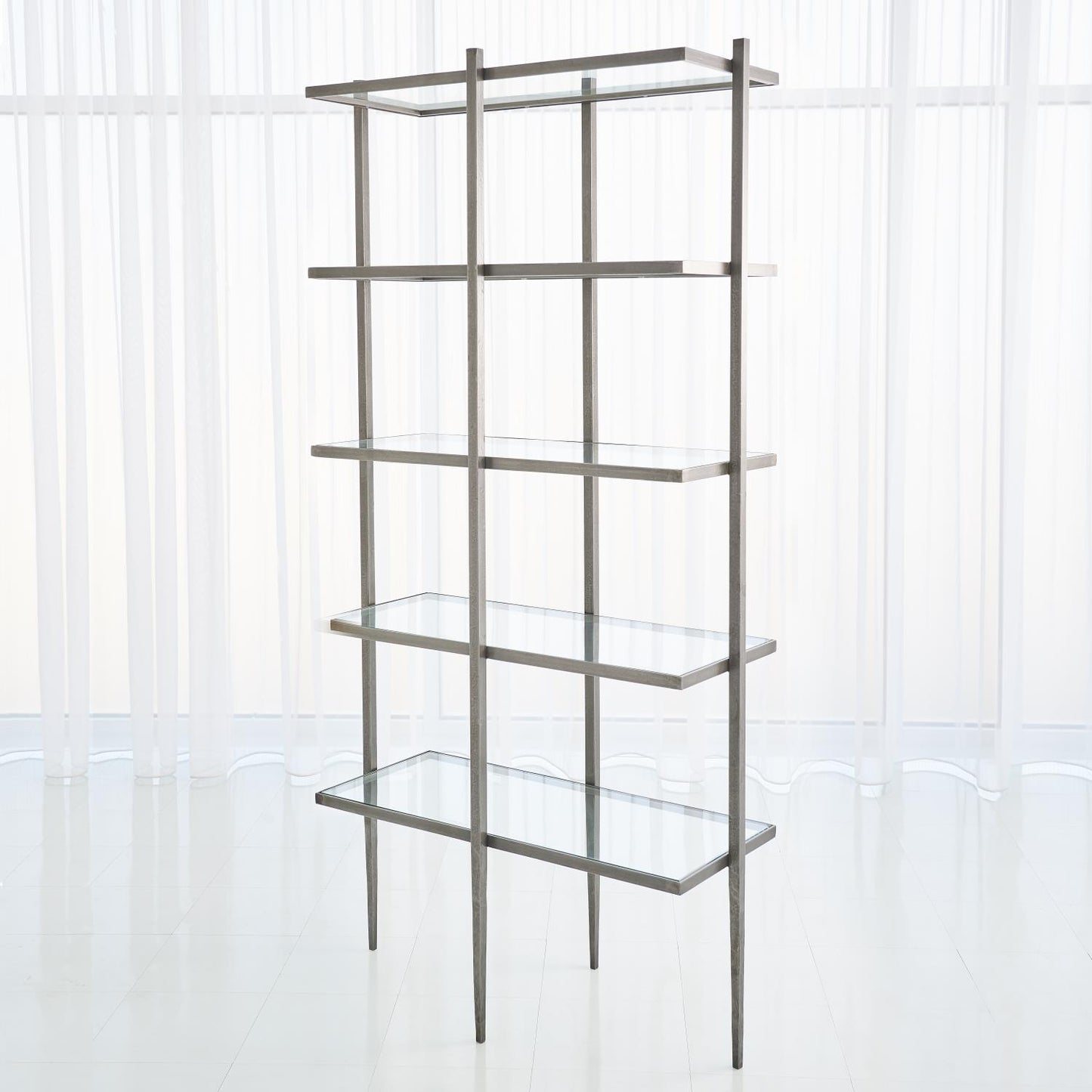 Laforge Etagere - Natural Iron - Grats Decor Interior Design & Build Inc.