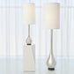 Bulb 81"H Floor Lamp - Nickel - Grats Decor Interior Design & Build Inc.