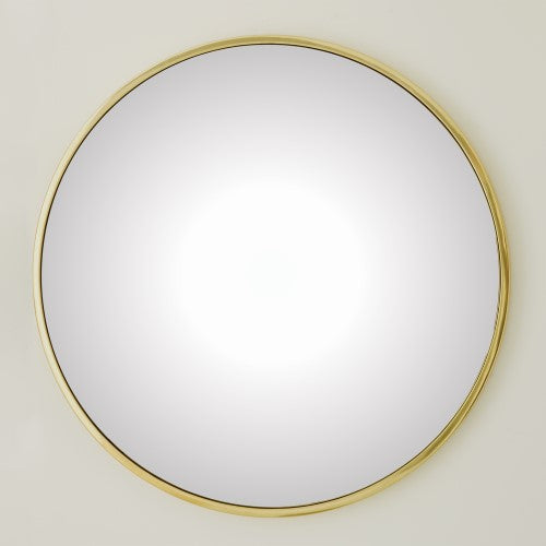 Hoop Convex Mirror - 3 sizes - Brass - Grats Decor Interior Design & Build Inc.