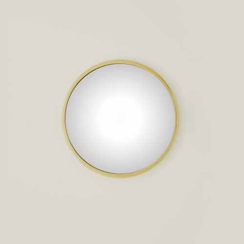 Hoop Convex Mirror - 3 sizes - Brass - Grats Decor Interior Design & Build Inc.