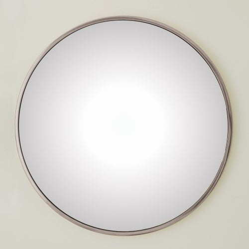 Hoop Convex Mirror - 3 sizes - Nickel - Grats Decor Interior Design & Build Inc.