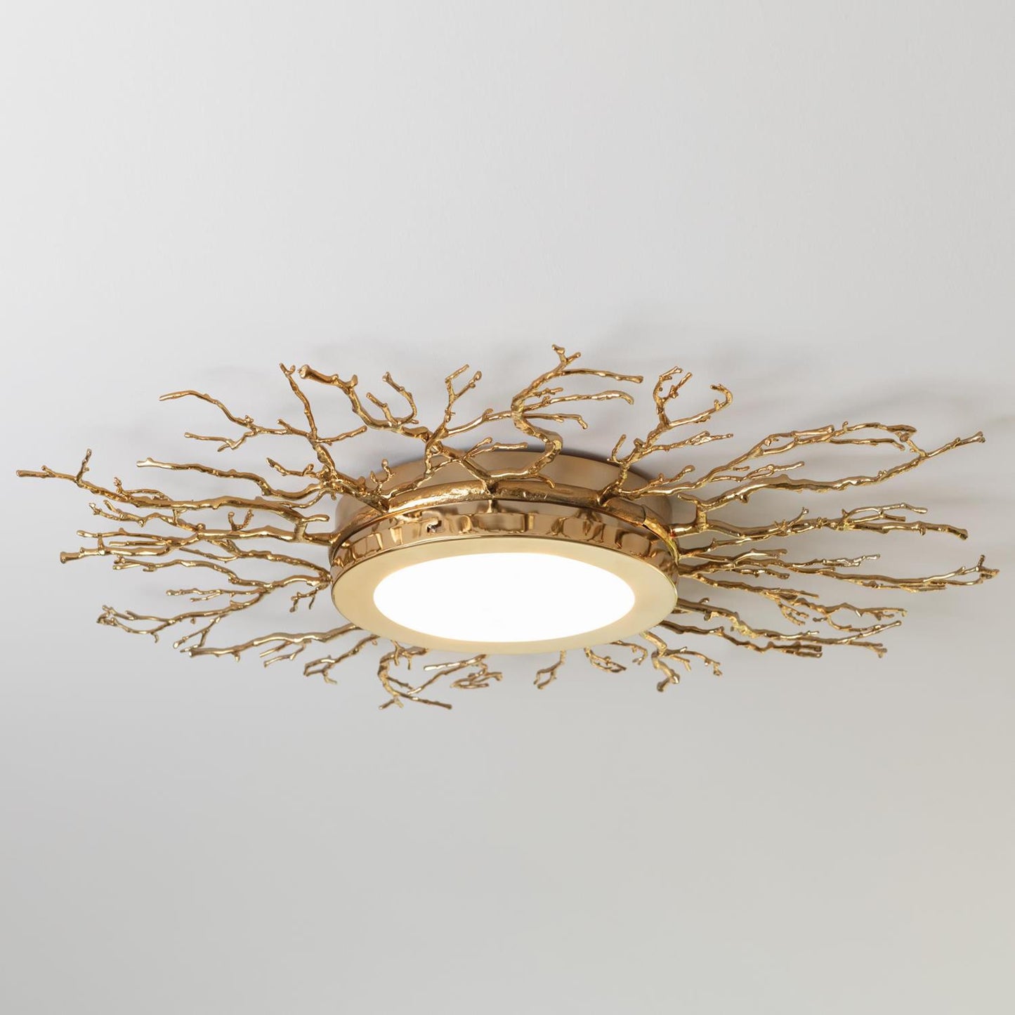 Twig Ceiling Fixture - Brass - Grats Decor Interior Design & Build Inc.