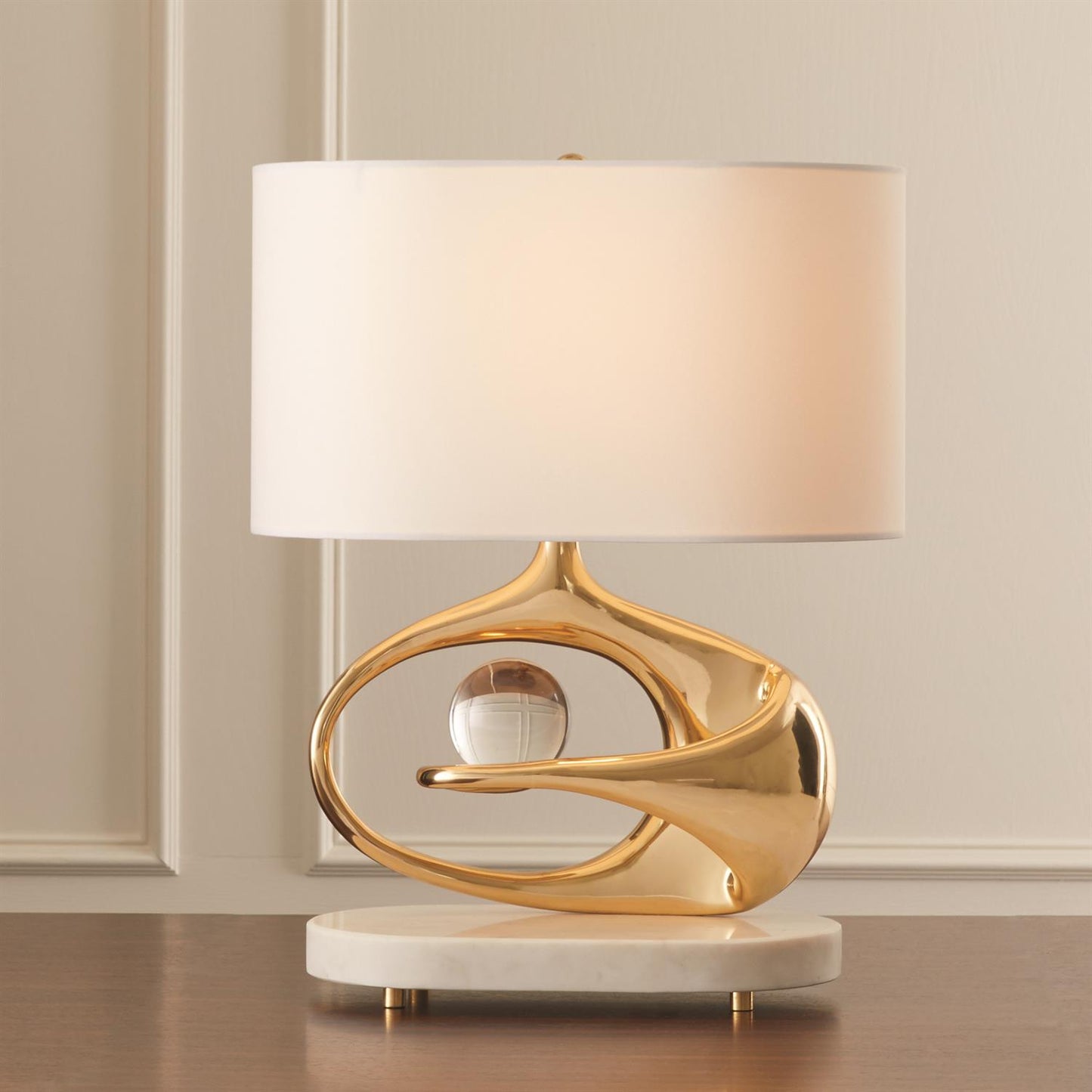 Orbit Lamp - Brass - Grats Decor Interior Design & Build Inc.