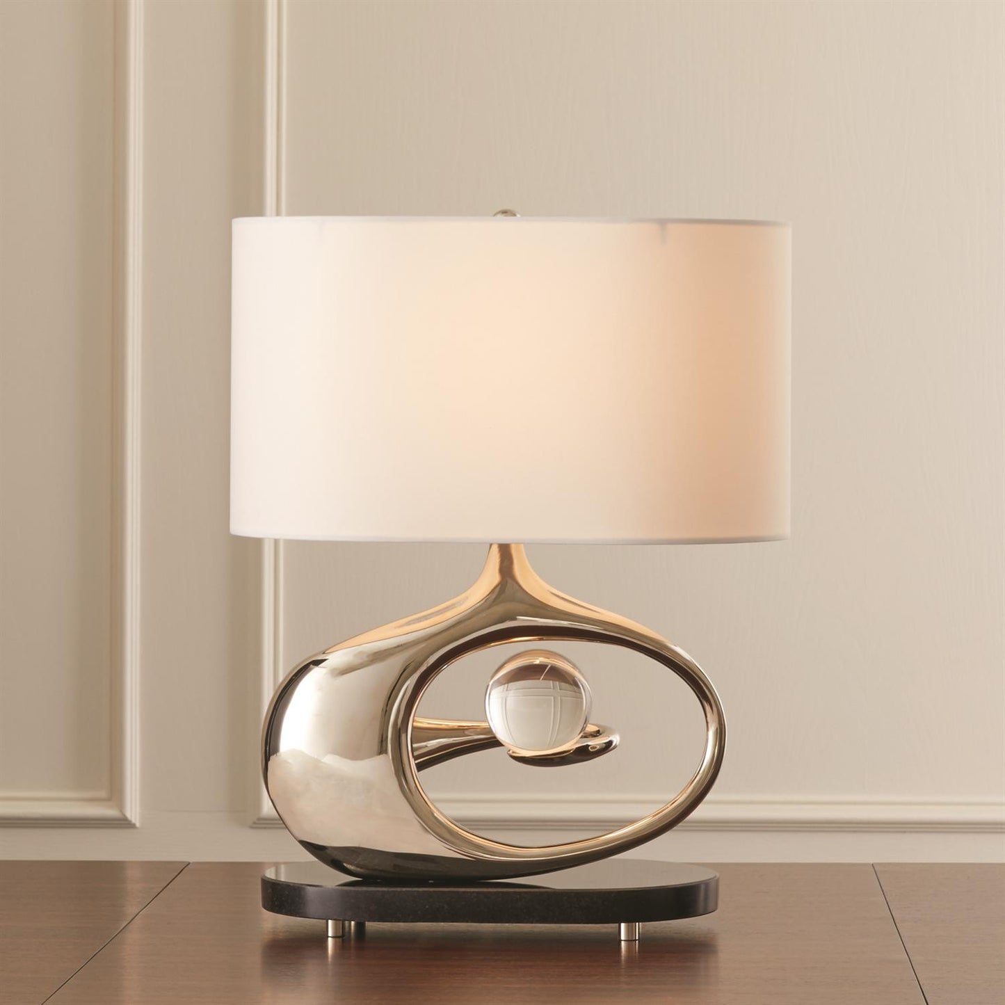 Orbit Lamp - Nickel - Grats Decor Interior Design & Build Inc.