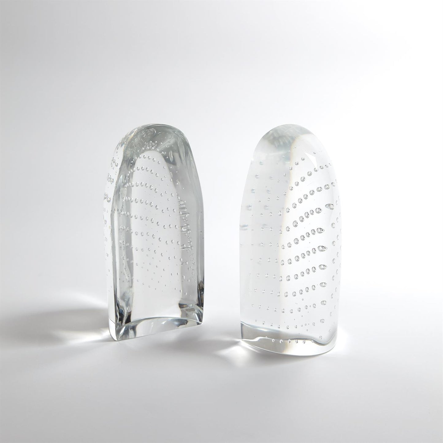 Barbara Barry Iceberg Bookends - Dewdrop Clear