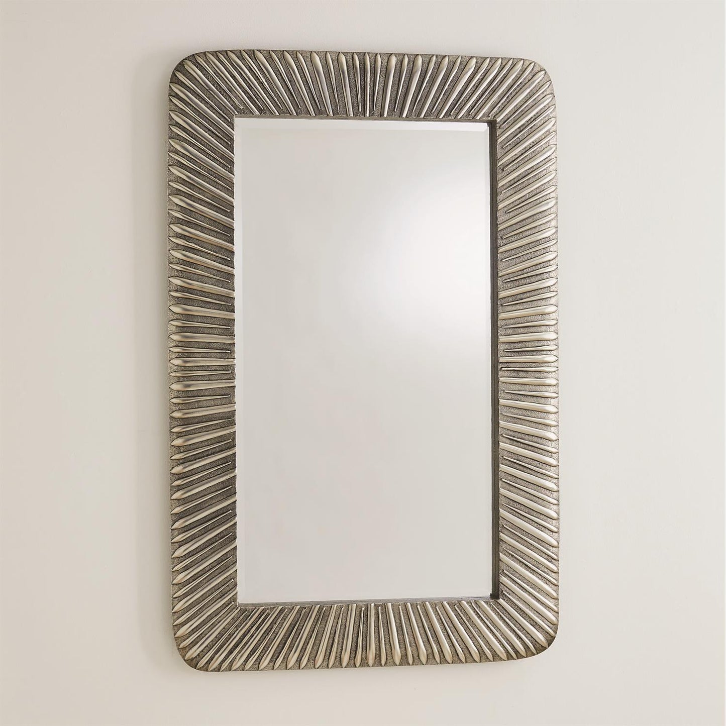 Valencia Mirror - Antique Nickel - Grats Decor Interior Design & Build Inc.