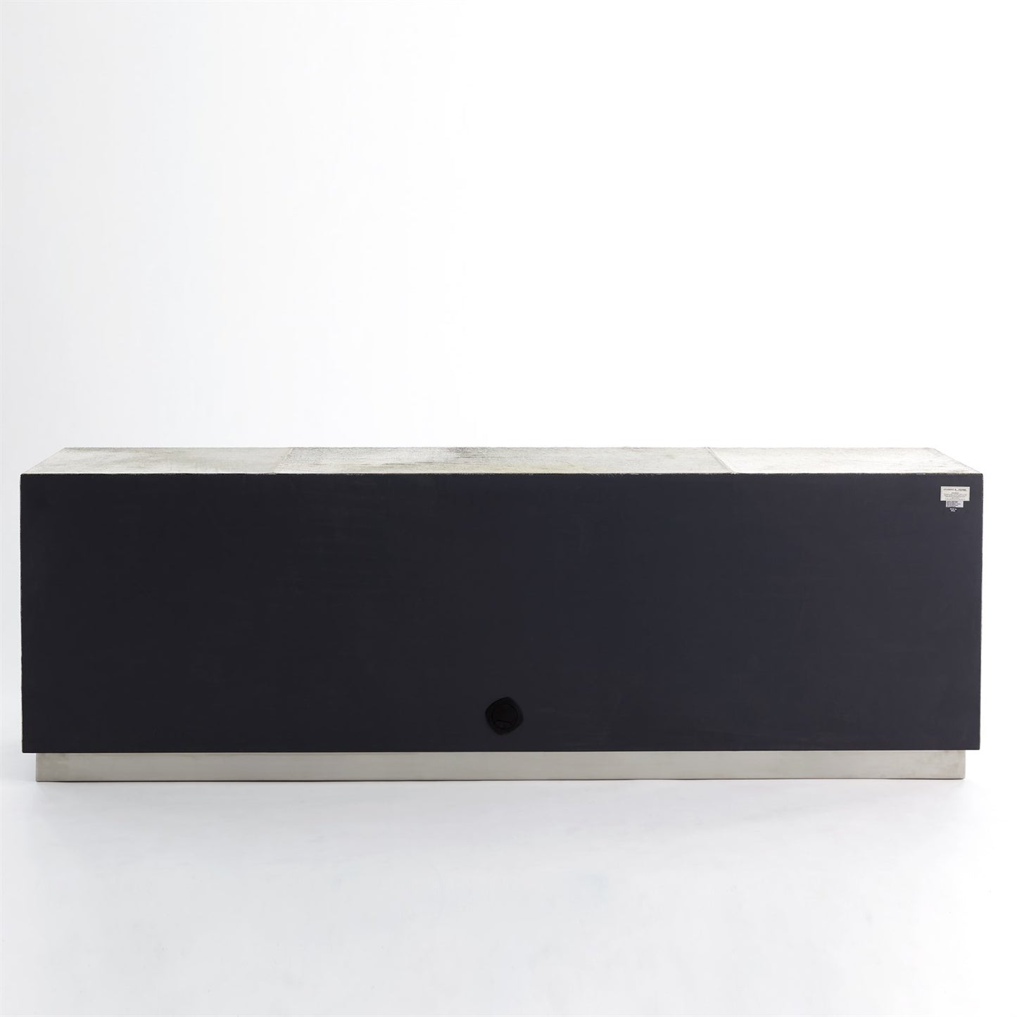 Metro Long Cabinet - Hair on Hide - Grey
