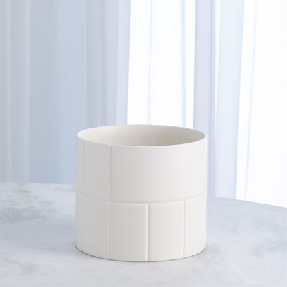Barbara Barry Encircle Vase - Chalk - 2 sizes