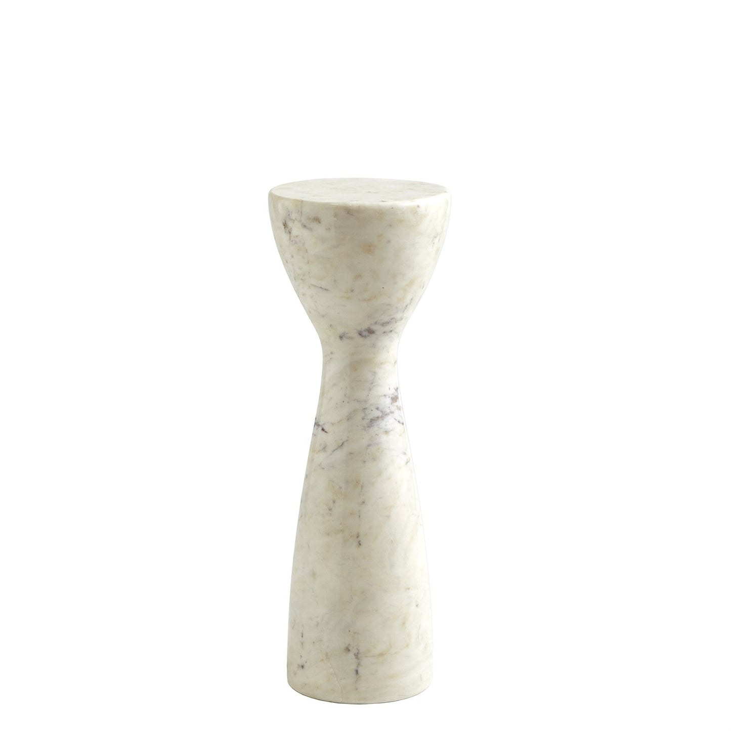 Marble Tower Table - White