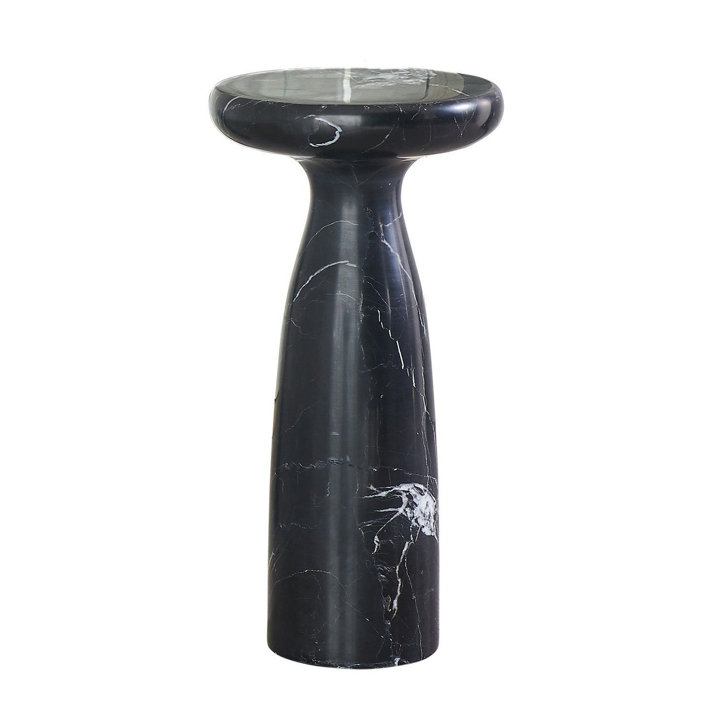 Marble Tower Table - Black