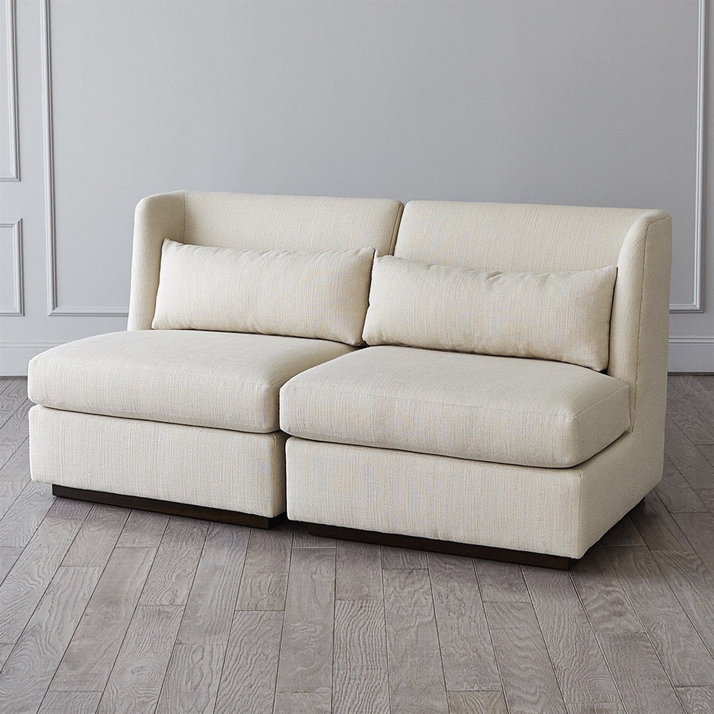 Alder Sectional - Left Arm Section - Moonstone