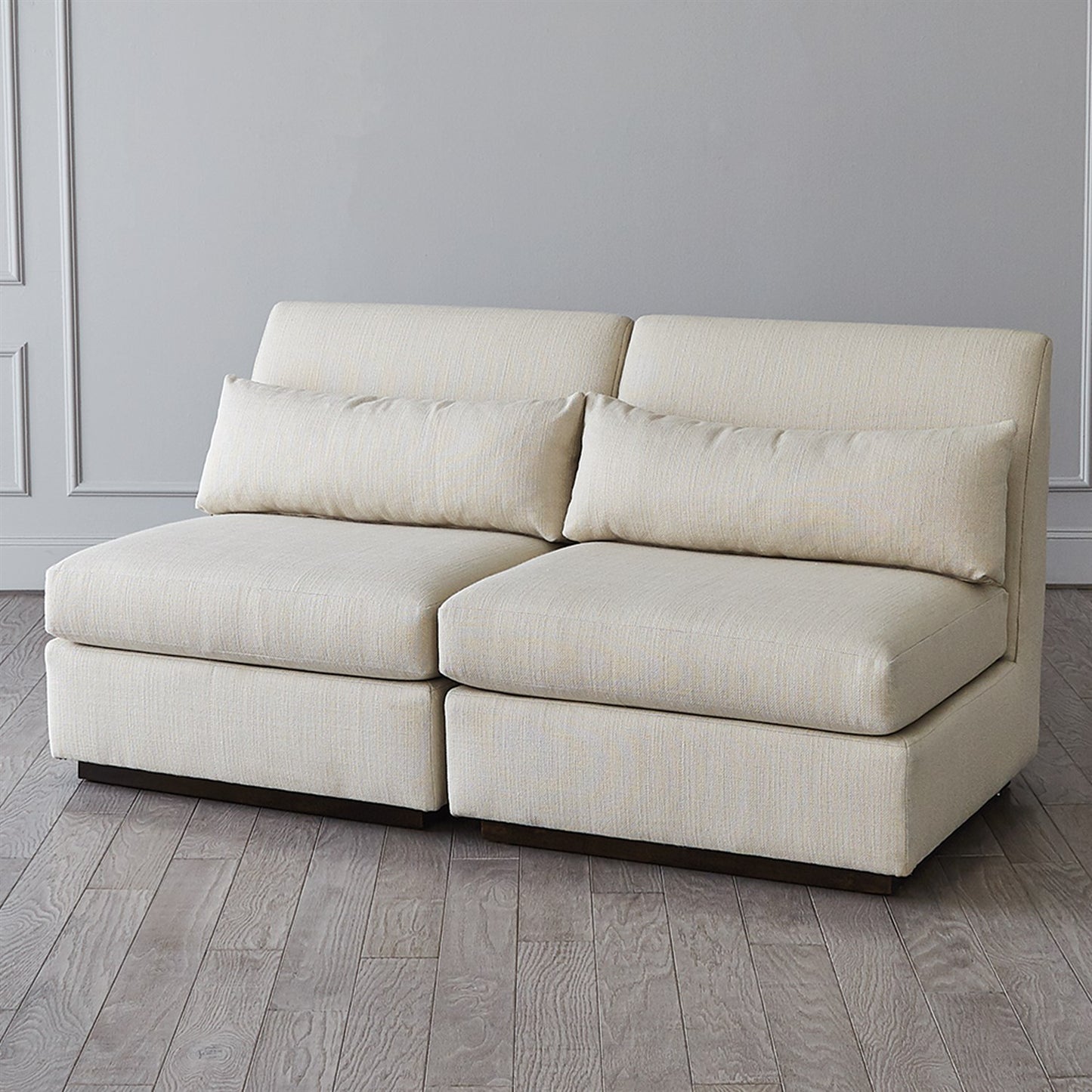 Alder Sectional - Armless Section - Moonstone