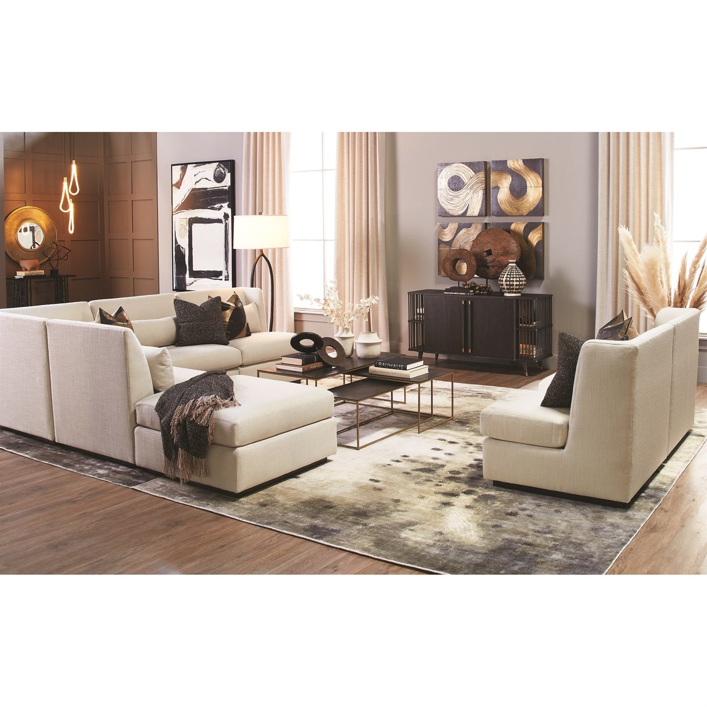 Alder Sectional - Right Arm Section - Moonstone