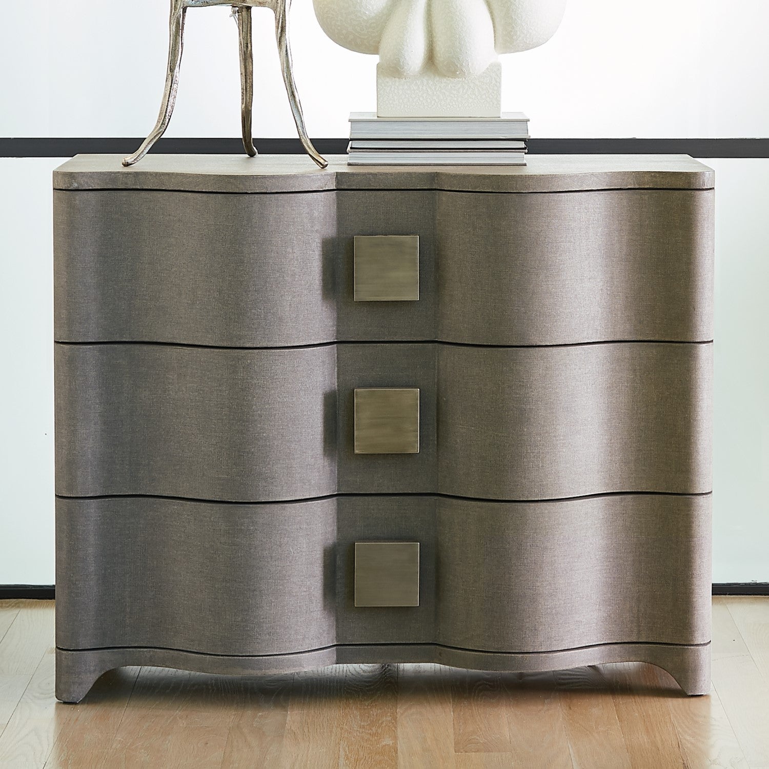 Toile 40"W Linen Chest - Grey - Grats Decor Interior Design & Build Inc.