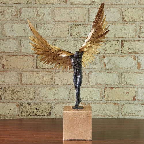 Avian 25"H Man - Grats Decor Interior Design & Build Inc.