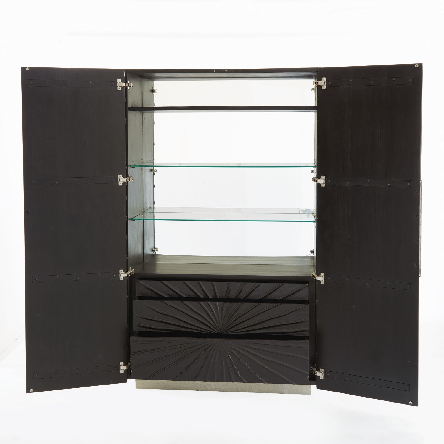 Pleated Cabinet - Grats Decor Interior Design & Build Inc.