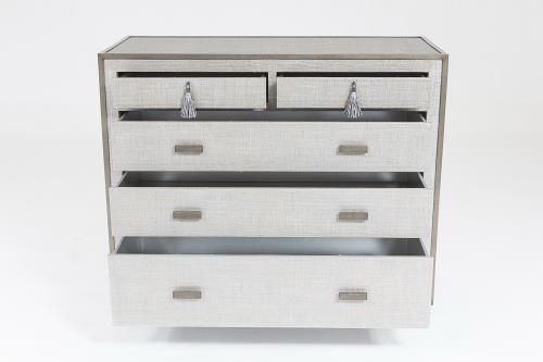 D'Oro Chest of Drawers - Florentine Silverwork - Grats Decor Interior Design & Build Inc.