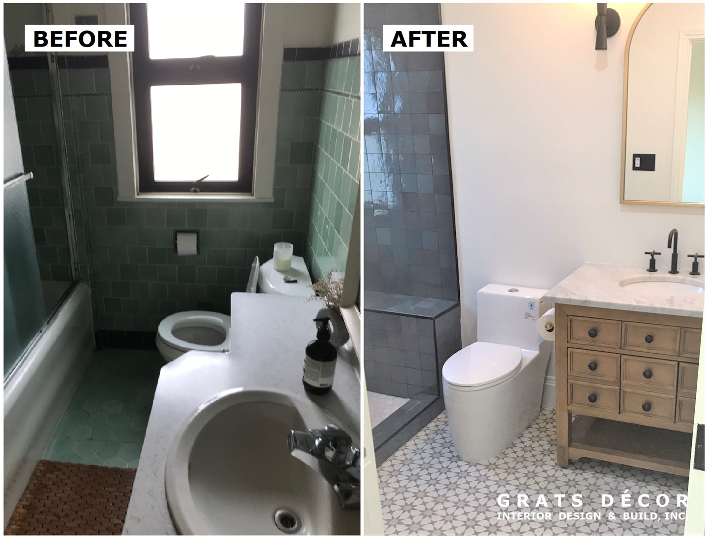 Oakland Spanish Mediterranean Master Bathroom