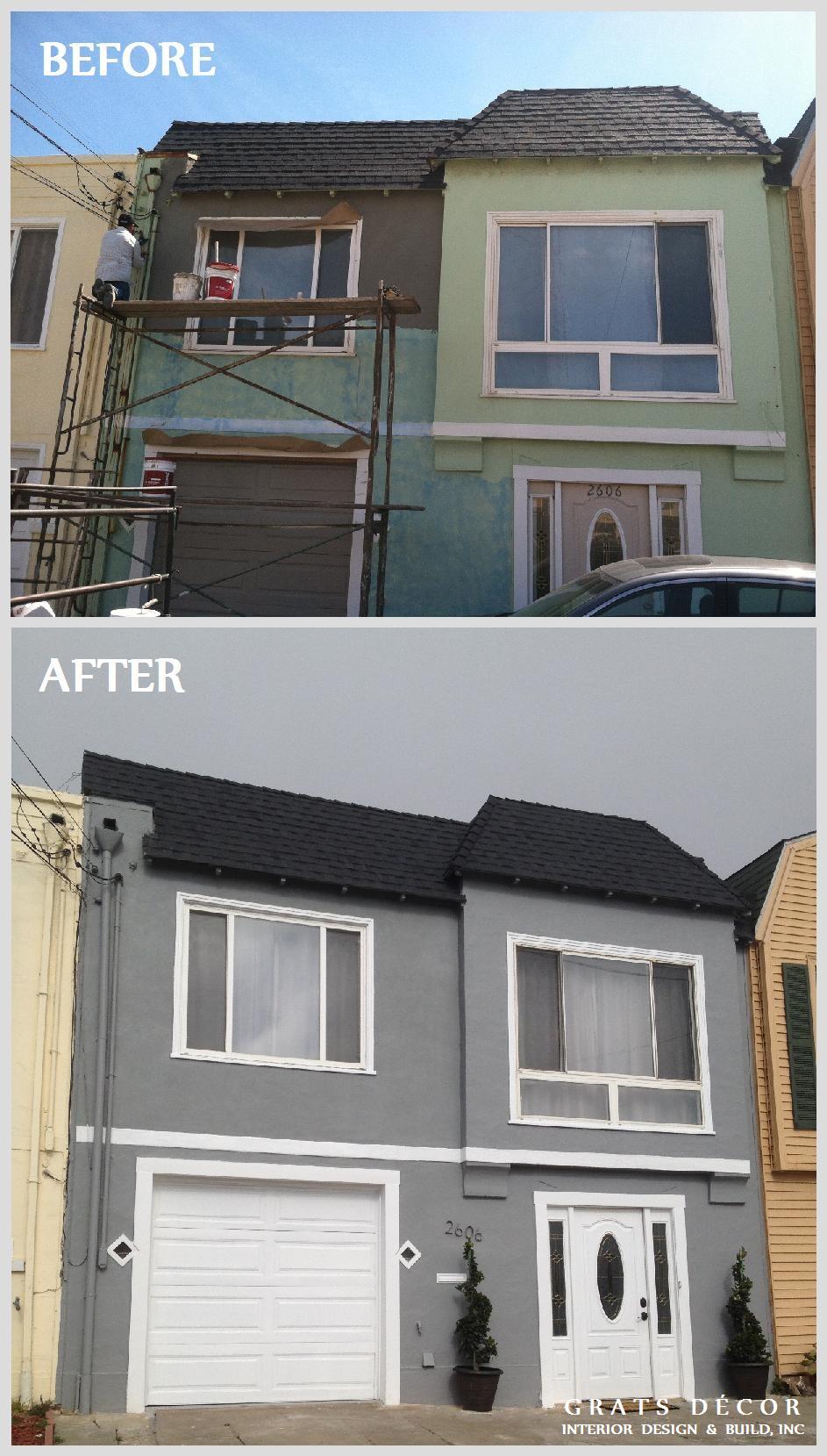 Exterior Facade - Grats Decor Interior Design & Build Inc.