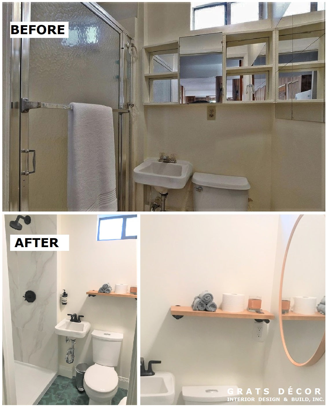 Upper Diamond, Oakland Guest Bathroom