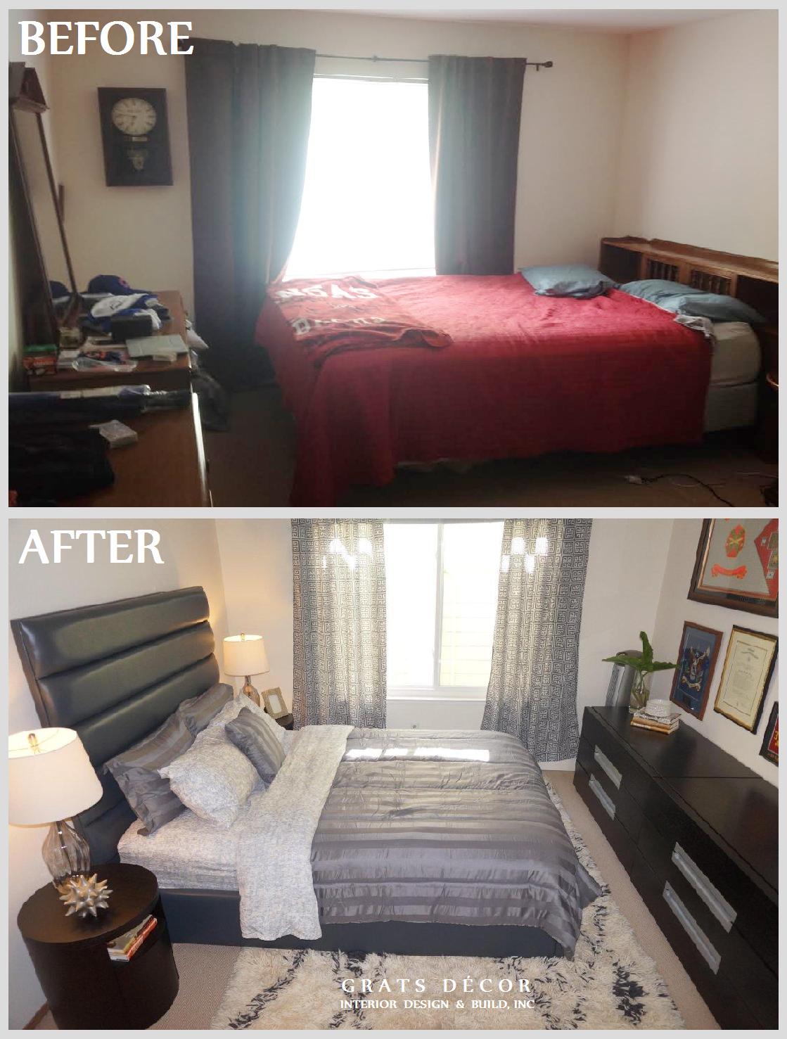 Cow Hollow Bedroom - Grats Decor Interior Design & Build Inc.