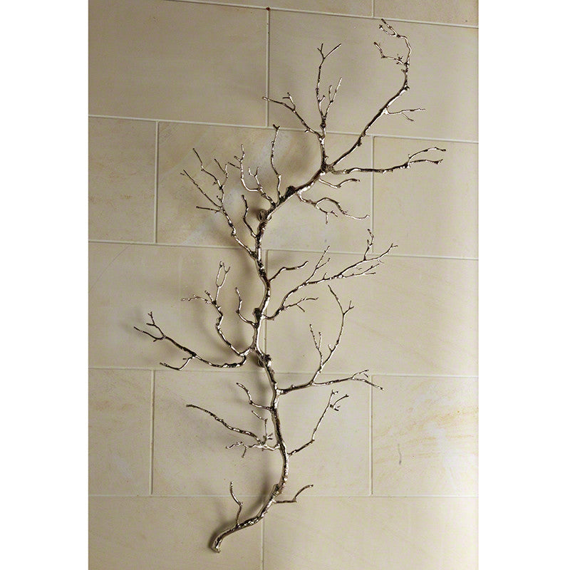 Twig Wall Art - Nickel - Grats Decor Interior Design & Build Inc.