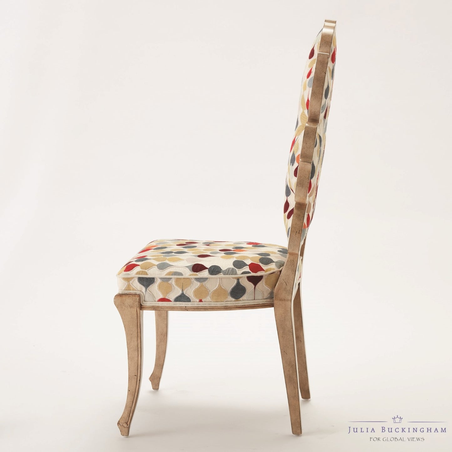 Wiggle Dining Chair - Multi Raindrop - Grats Decor Interior Design & Build Inc.