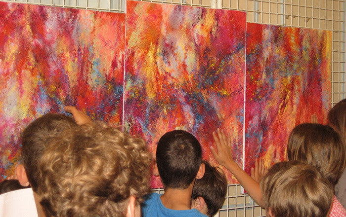 Fire - Elements of Life - Larissa Noury - Original - Grats Decor Interior Design & Build Inc.