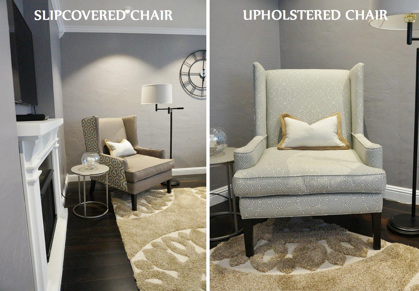 Outer Parkside Livingroom Remodel - Grats Decor Interior Design & Build Inc.