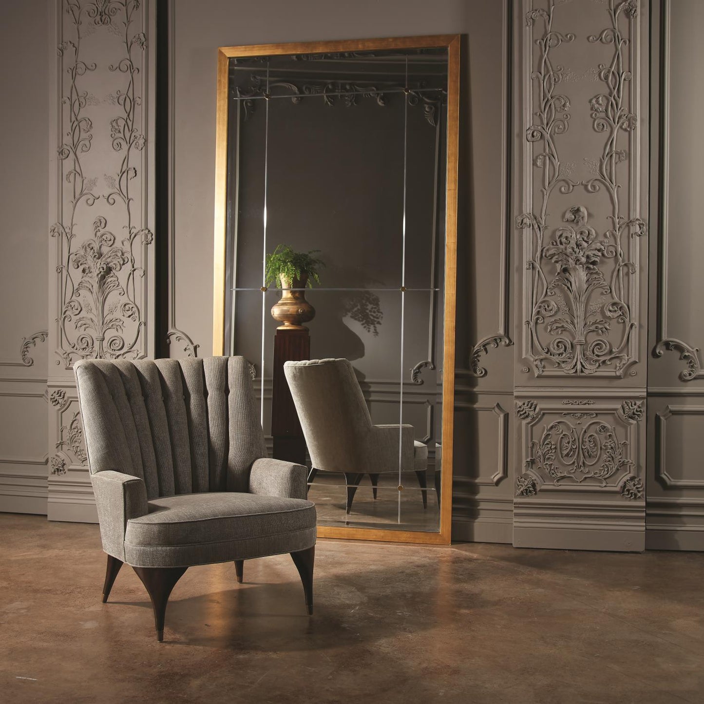 Duncan Chair - Silversmith Fabric