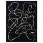 Squiggle Rug - Black/Ivory - 2 sizes