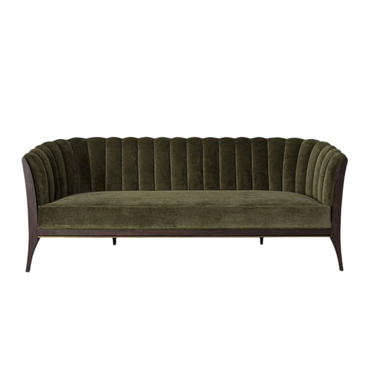 Channel Back Sofa - Muslin