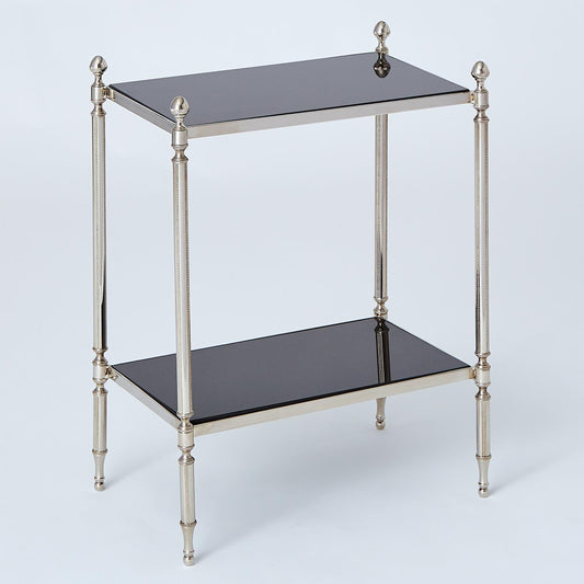 Acorn Side Table - Nickel