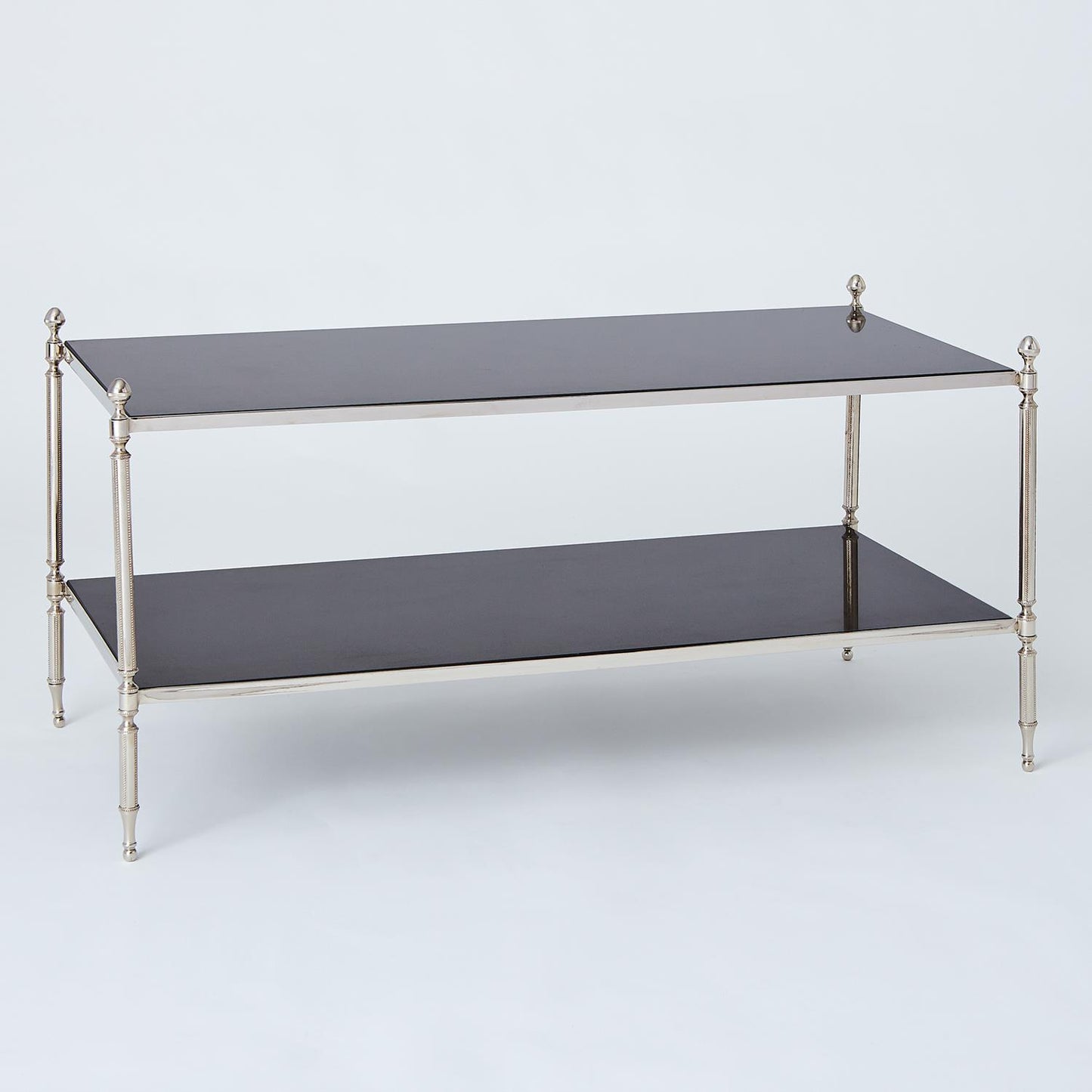 Acorn Cocktail Table - Nickel