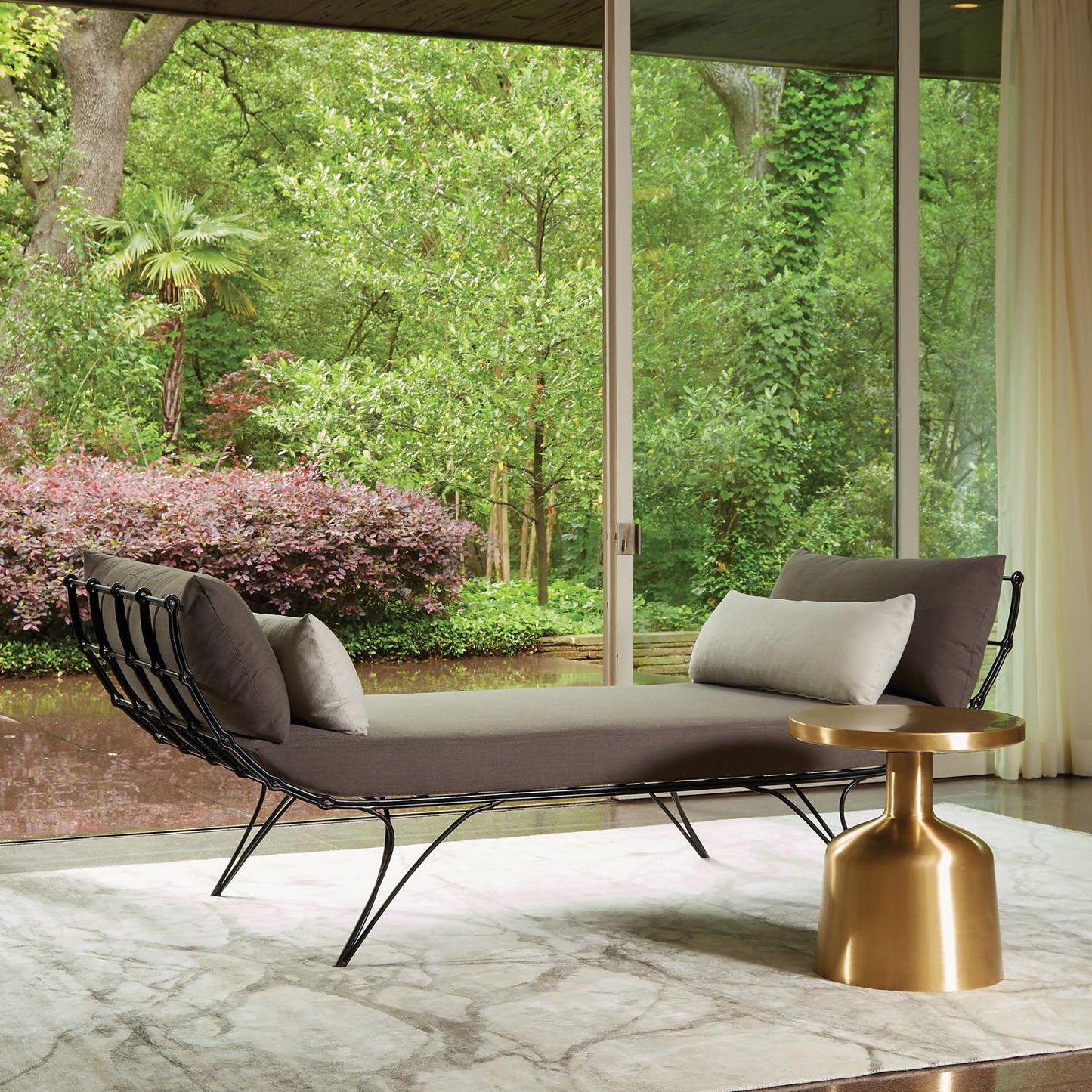 Mirror Match Marble Rug - Neutrals