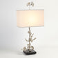 Ginkgo Table Lamp - Nickel - Grats Decor Interior Design & Build Inc.
