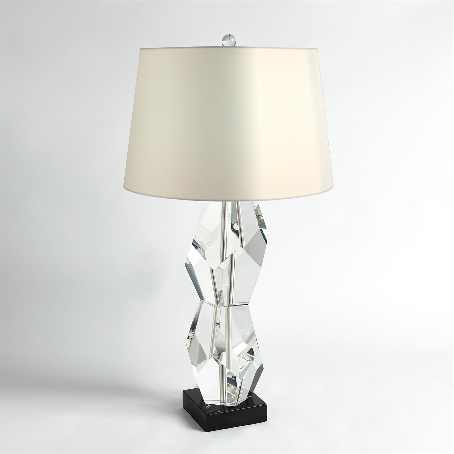 Facet Block Lamp - Double