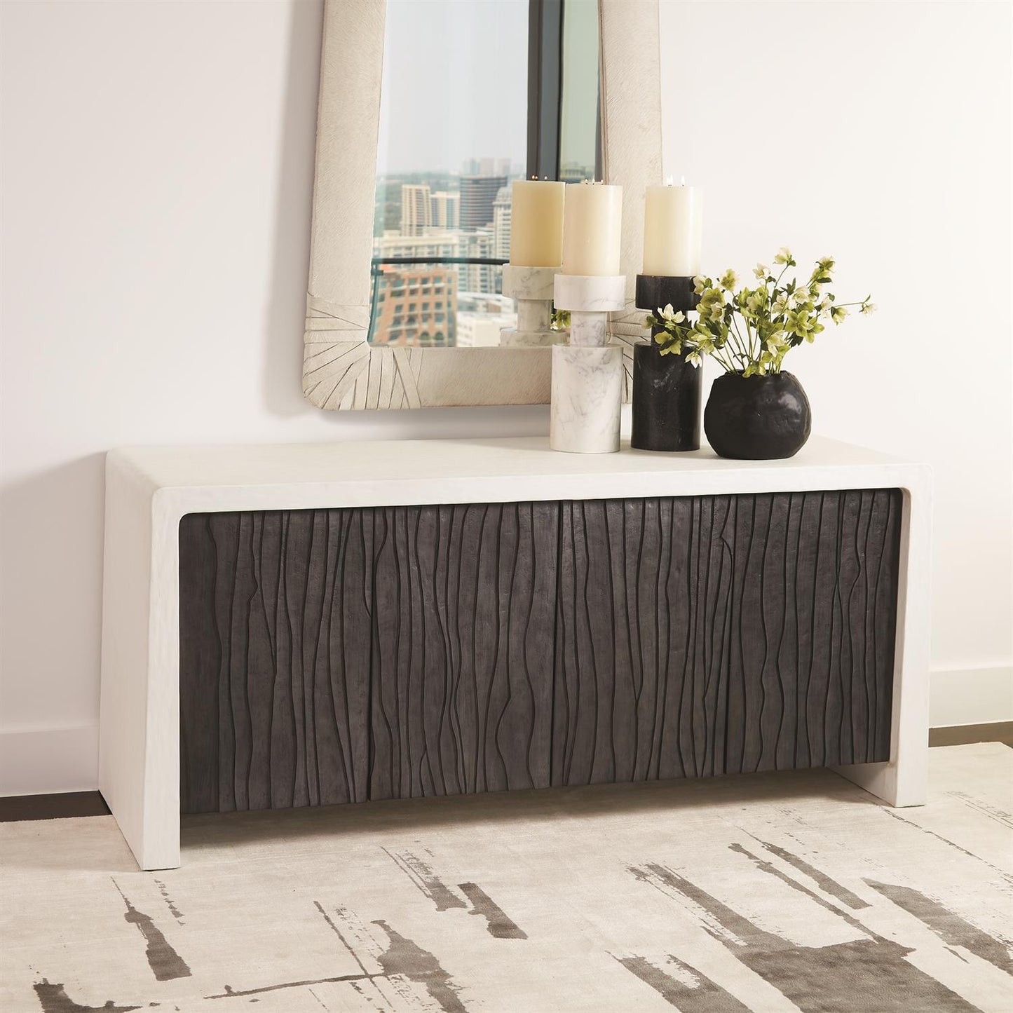 Gabriel Mirror - White