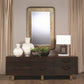 Valencia Mirror - Antique Brass