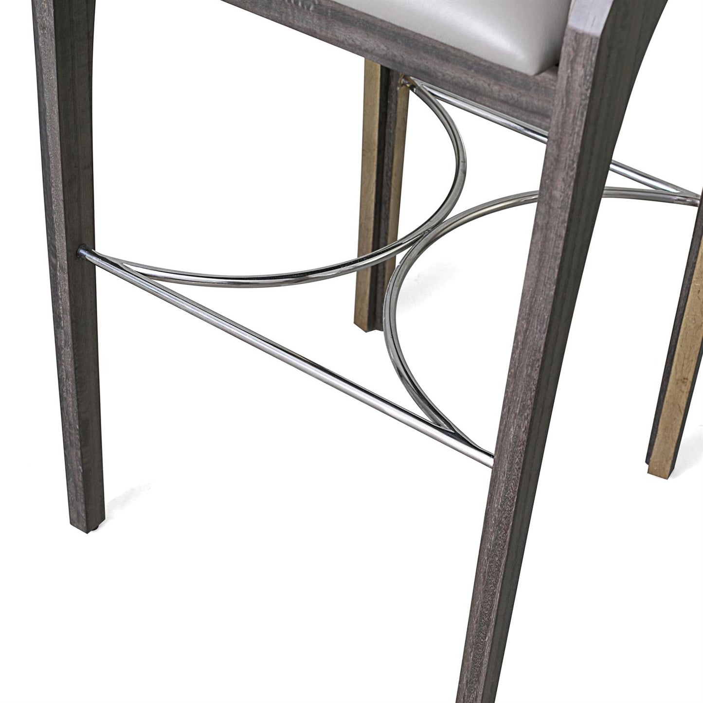 Arches Barstool - Grey Leather