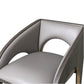 Arches Barstool - Grey Leather