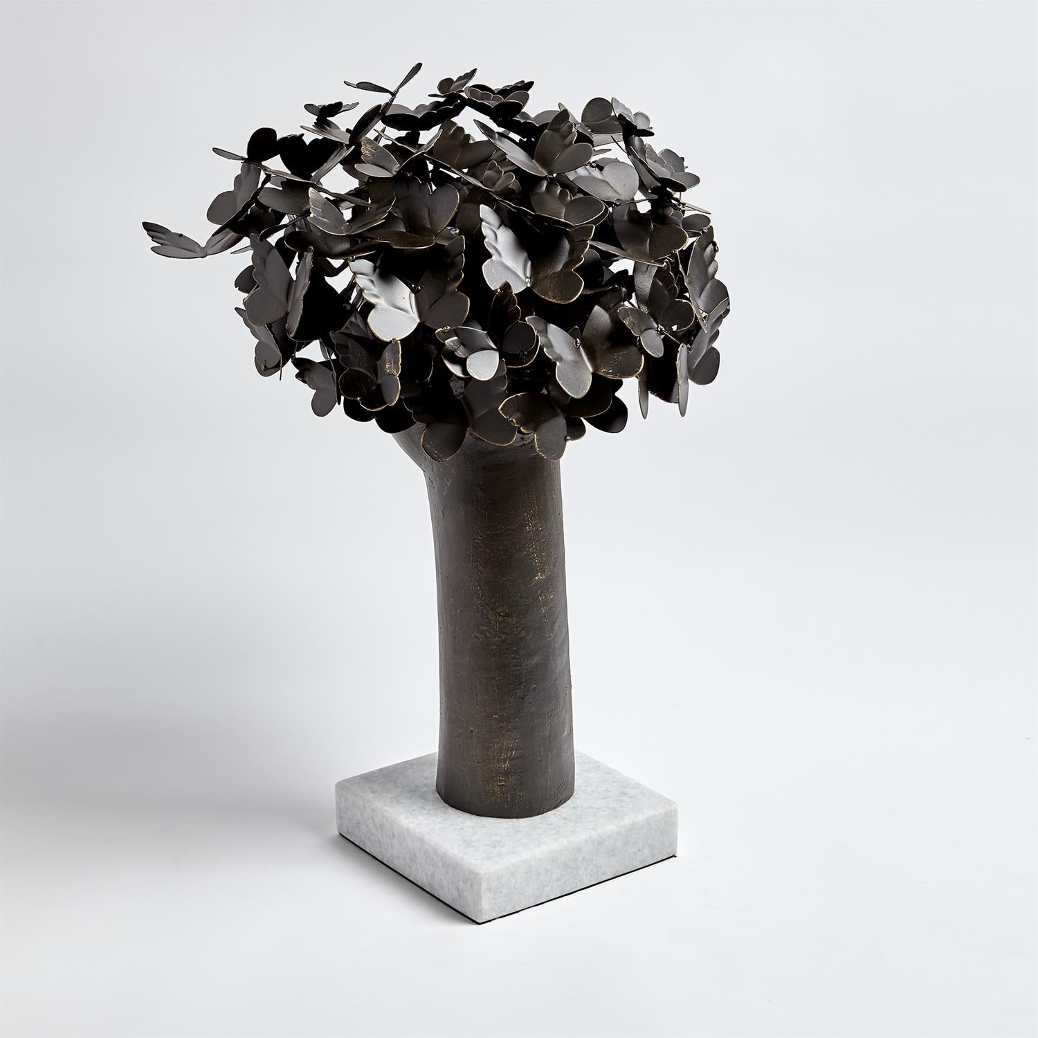 Butterflies for Brains 24"H Sculpture - Grats Decor Interior Design & Build Inc.