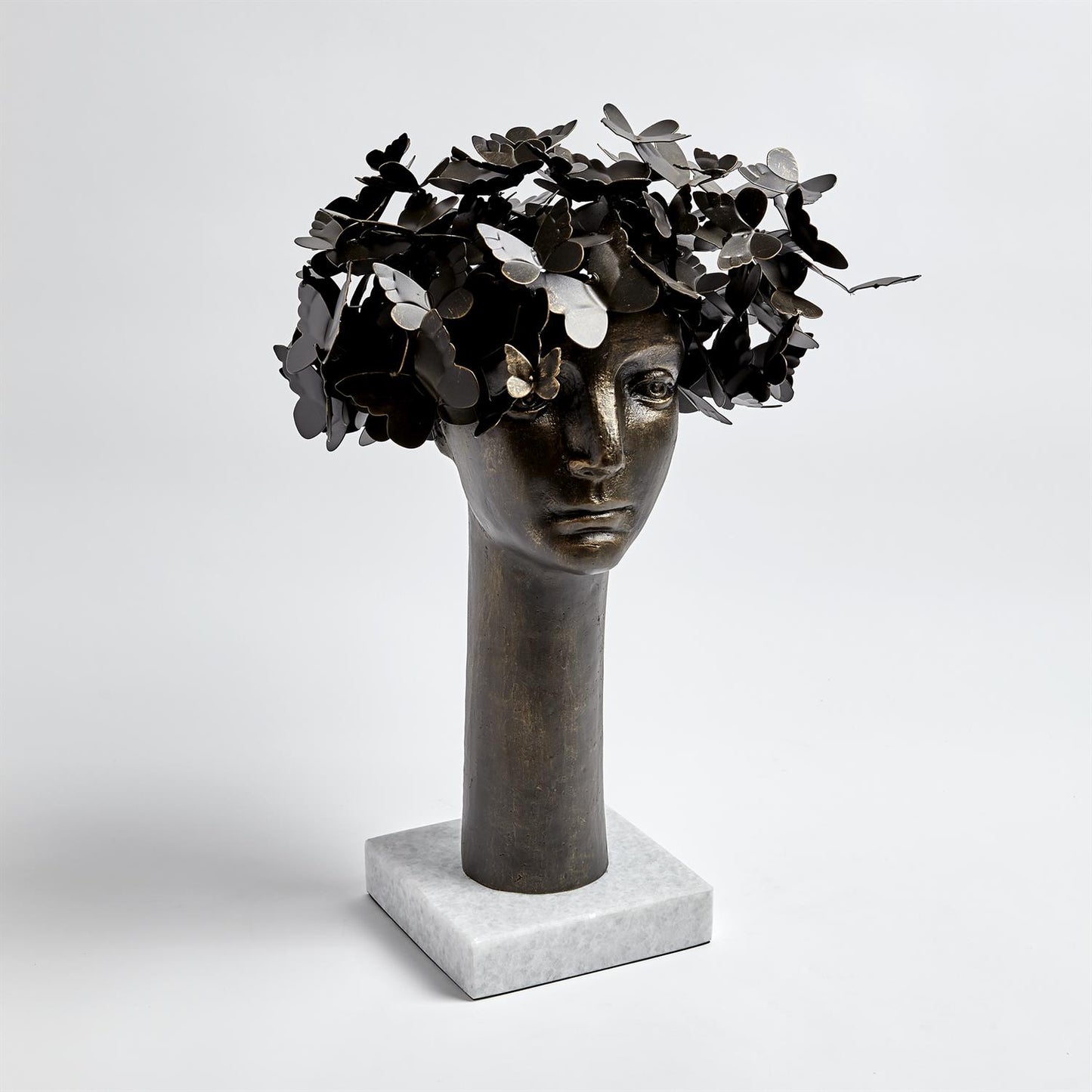 Butterflies for Brains 24"H Sculpture - Grats Decor Interior Design & Build Inc.