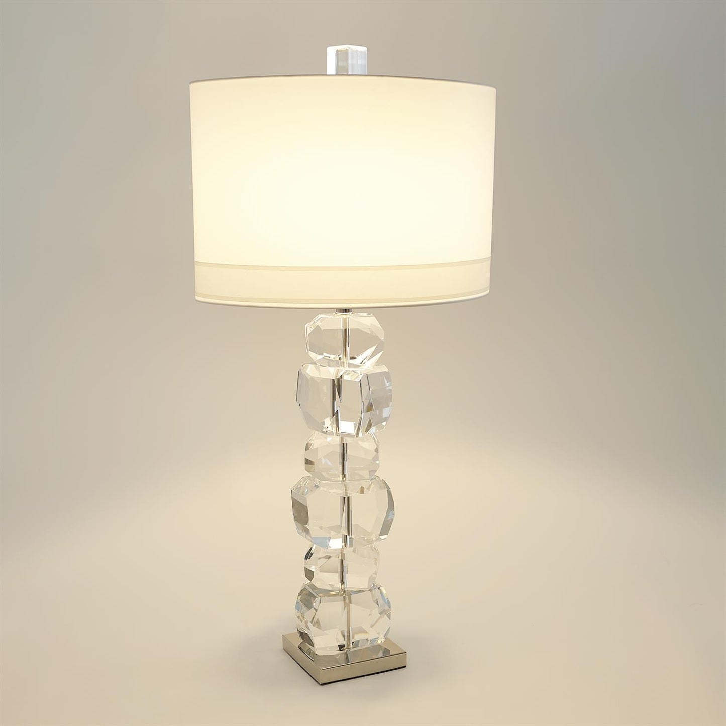 Stacked Gemstone Lamp - Tall