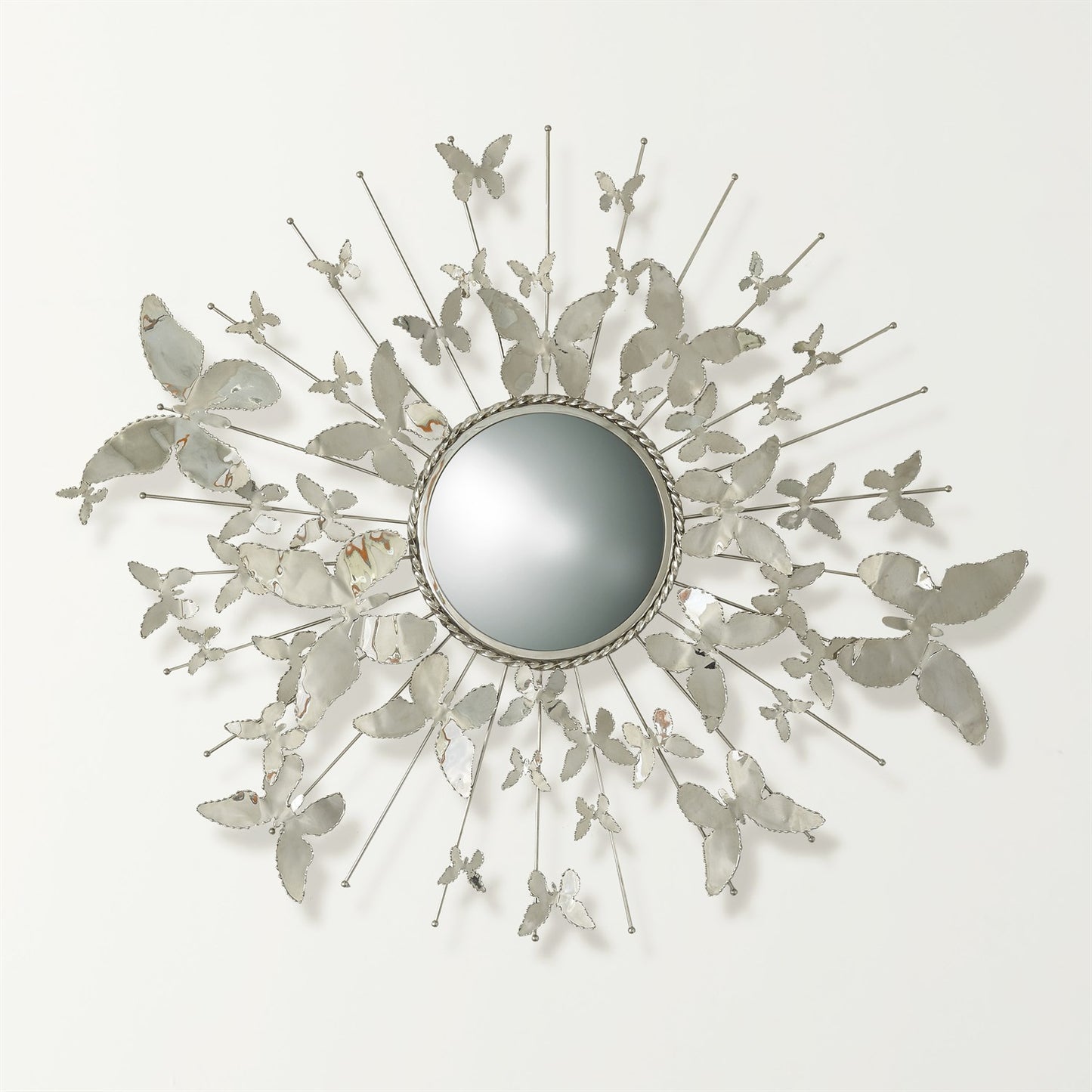 Butterfly Mirror - Nickel