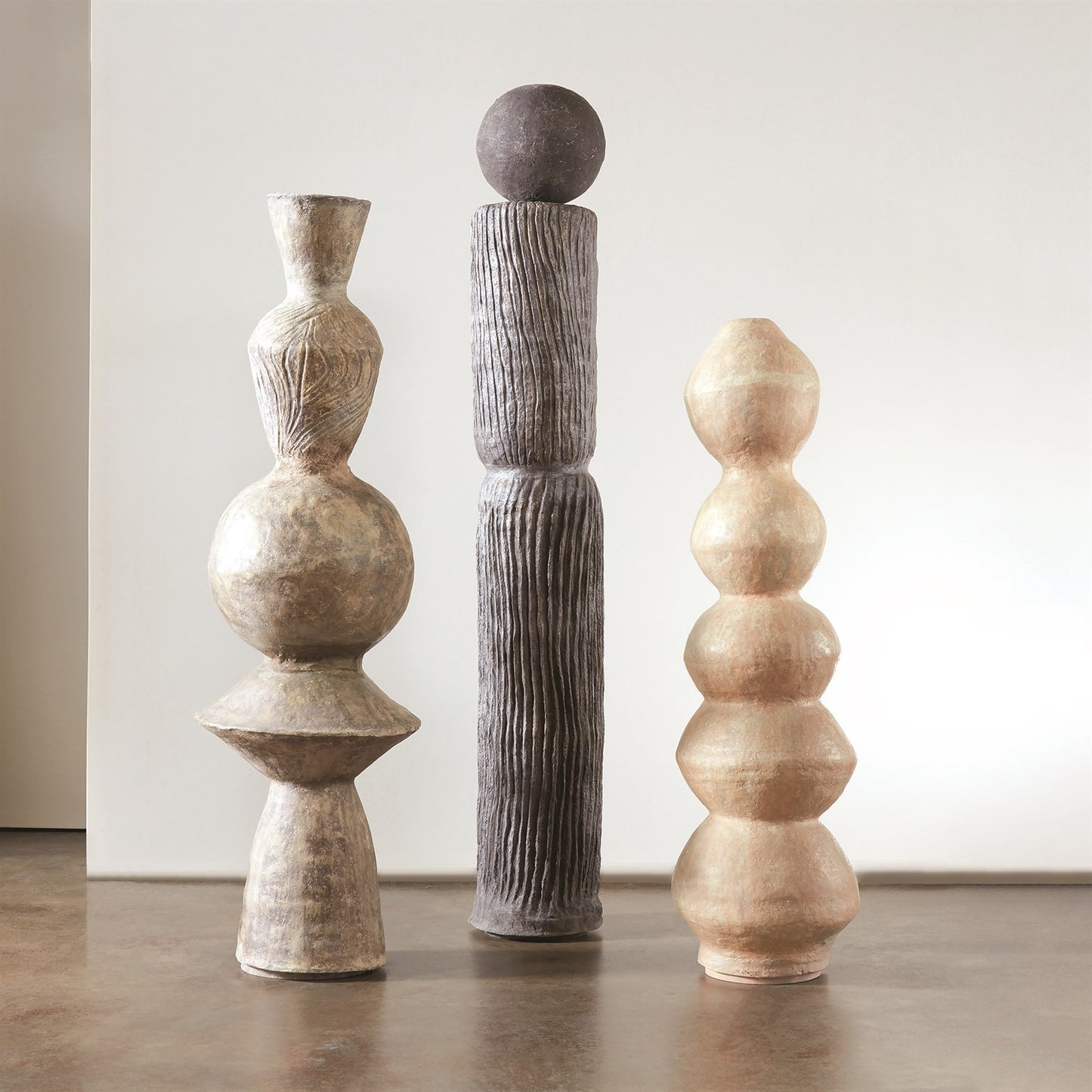 Honore Totem - Greige