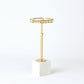 Margot Side Table - Brass