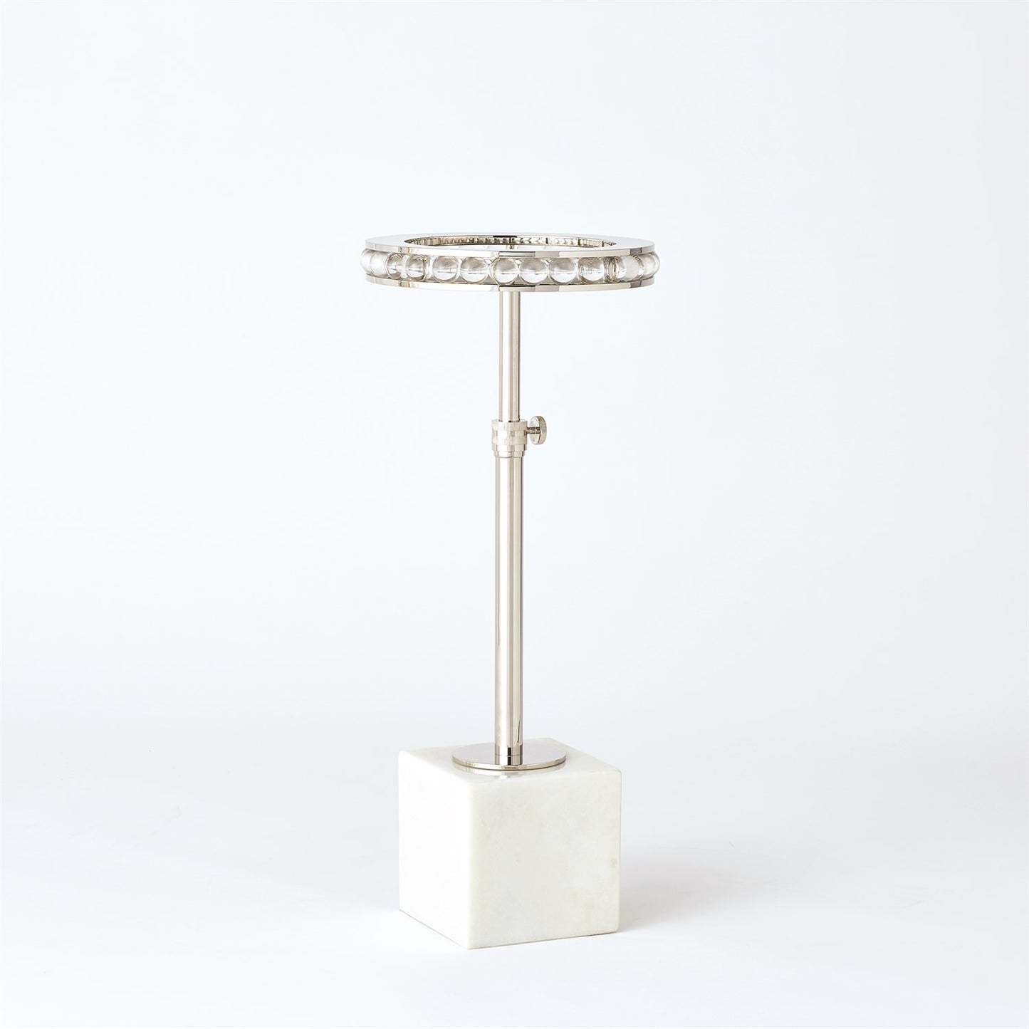 Margot Side Table - Nickel