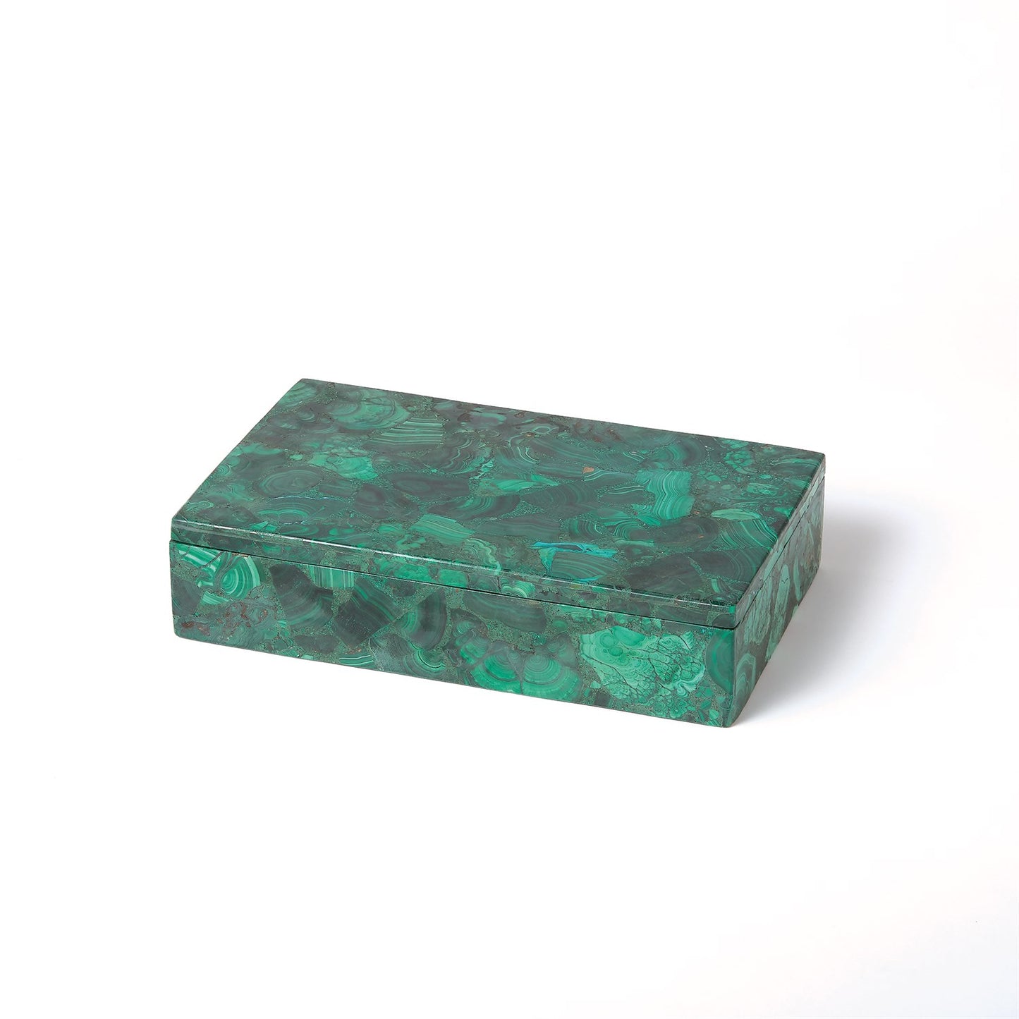 Malachite Stone Box