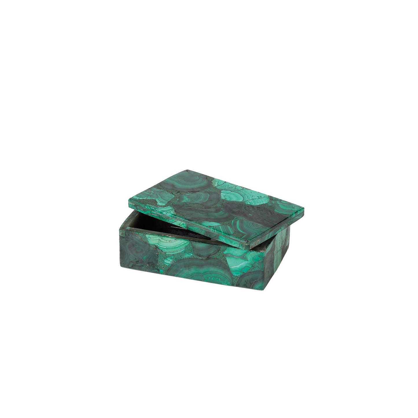 Malachite Stone Box
